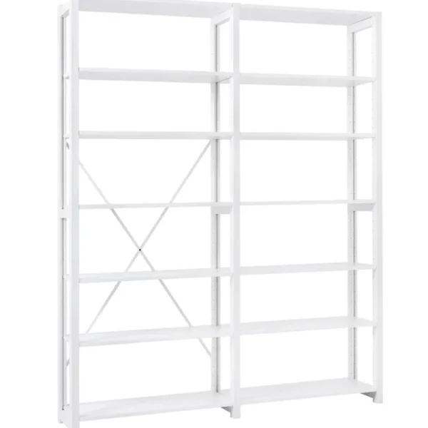 Normann Copenhagen Regale-Lundia Offenes Regal Classic, doppelt, weiß