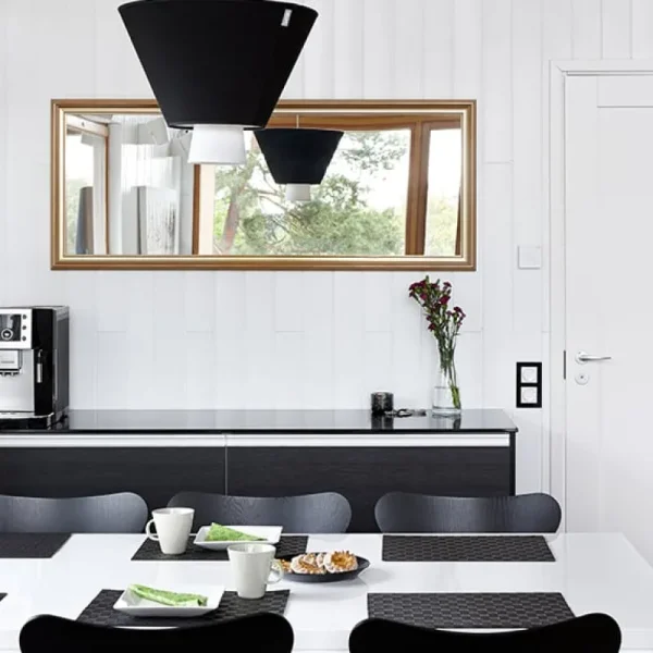 Audo Copenhagen Deckenleuchten-Lundia Pendelleuchte Hehku, schwarz
