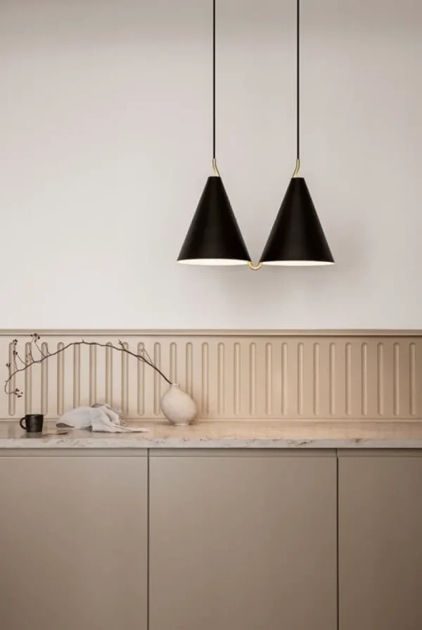 GUBI Deckenleuchten-LYFA Mosaik Pendelleuchte, Sidebyside 2, Schwarz