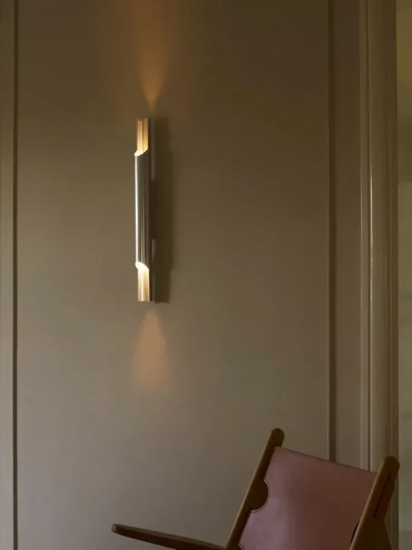 Audo Copenhagen Wandleuchten-LYFA Pan Wandleuchte, 50 mm, Aluminium