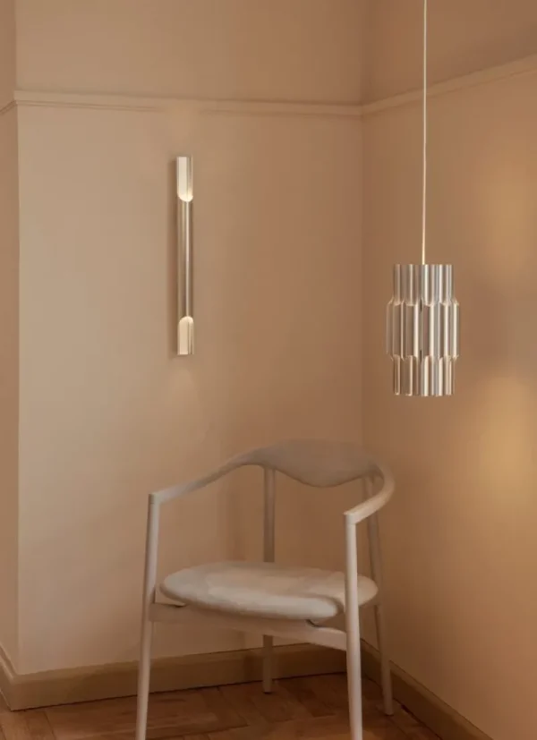 Audo Copenhagen Wandleuchten-LYFA Pan Wandleuchte, 50 mm, Aluminium