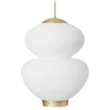 GUBI Deckenleuchten-LYFA Peanut Pendelleuchte, 400 mm, Weiß