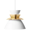 Normann Copenhagen Deckenleuchten-LYFA Sundowner Pendelleuchte 400, Messing
