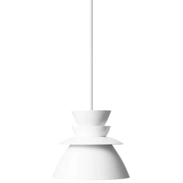 Tom Dixon Deckenleuchten-LYFA Sundowner Pendelleuchte 175, Weiß