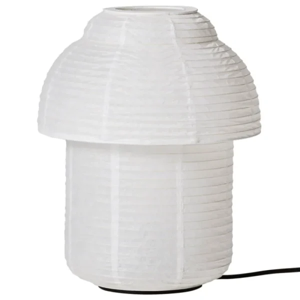 Tom Dixon Tischlampen-Made By Hand Papier Double Tischleuchte, 30 cm, Weiß