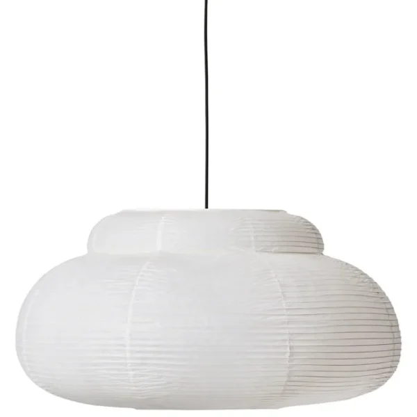 Nuura Deckenleuchten-Made By Hand Papier Single Pendelleuchte, 80 cm, Weiß