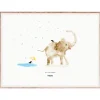 Kinder MADO Kinderzimmereinrichtung | Poster Und Pinnwände^Ellie the Elephant Poster, 40 x 30 cm