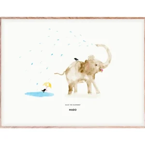 Kinder MADO Kinderzimmereinrichtung | Poster Und Pinnwände^Ellie the Elephant Poster, 40 x 30 cm