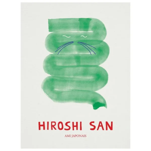 Kinder MADO Kinderzimmereinrichtung | Poster Und Pinnwände^Hiroshi San Poster, 30 x 40 cm
