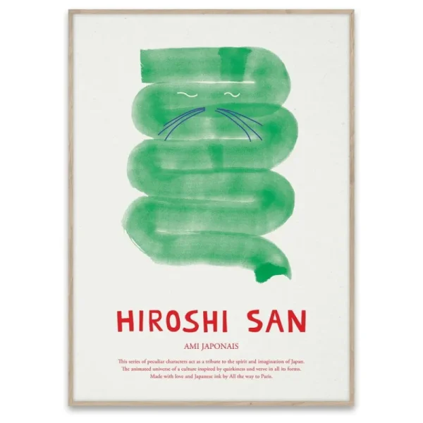 MADO Poster Und Pinnwände^Hiroshi San Poster, 50 x 70 cm