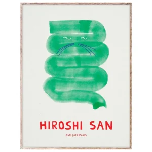 Kinder MADO Kinderzimmereinrichtung | Poster Und Pinnwände^Hiroshi San Poster, 30 x 40 cm