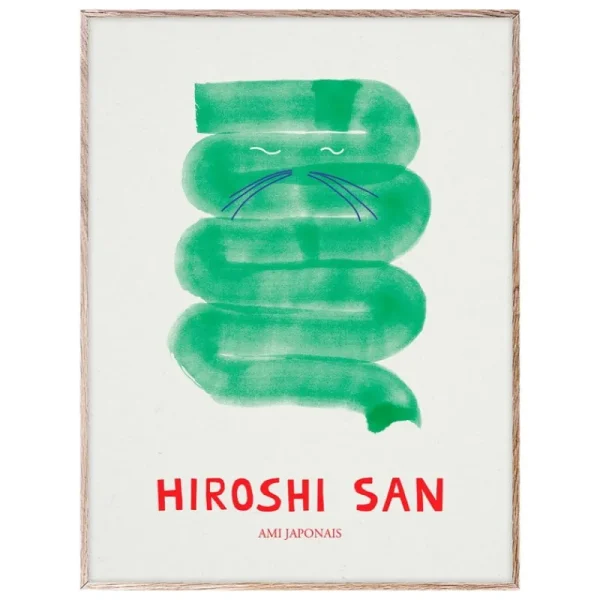 Kinder MADO Kinderzimmereinrichtung | Poster Und Pinnwände^Hiroshi San Poster, 30 x 40 cm