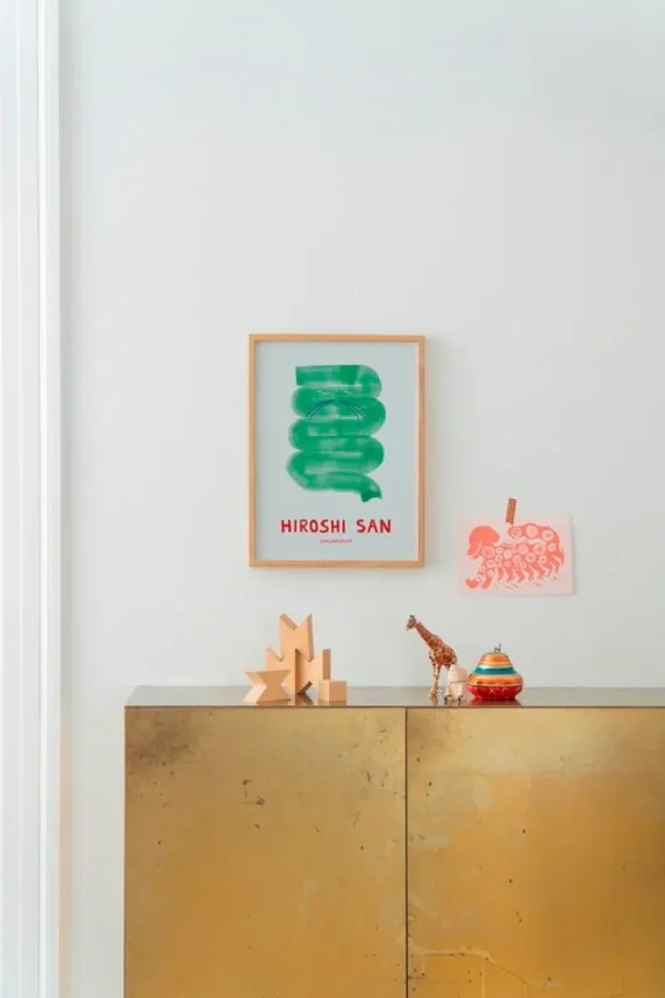 Kinder MADO Kinderzimmereinrichtung | Poster Und Pinnwände^Hiroshi San Poster, 30 x 40 cm