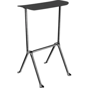 Magis Terrassenmöbel | Sitzgelegenheiten^Barhocker Officina, mittelgroß, verzinkt, schwarz