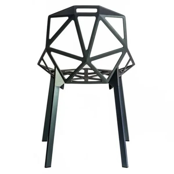 Magis Terrassenmöbel | Sitzgelegenheiten^Chair_One, grau/grün lackiertes Aluminium