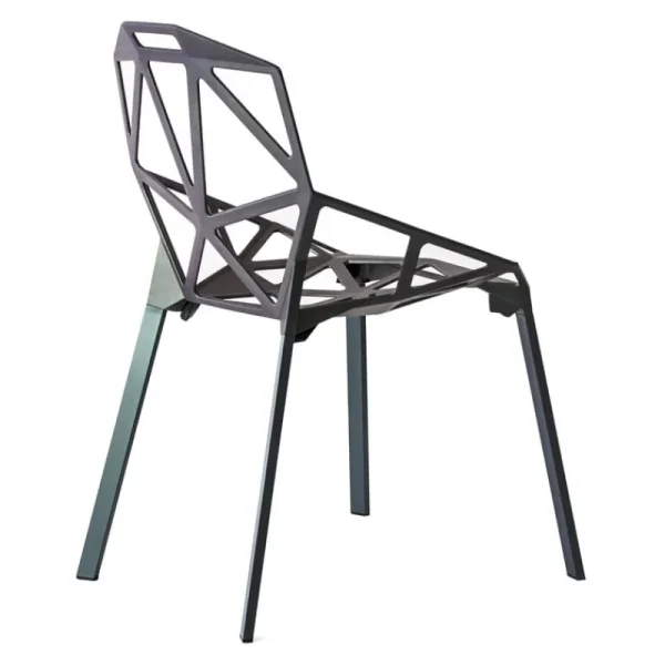 Magis Terrassenmöbel | Sitzgelegenheiten^Chair_One, grau/grün lackiertes Aluminium
