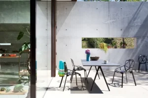 Magis Terrassenmöbel | Sitzgelegenheiten^Chair_One, Schwarz - Beine aus lackiertem Aluminium