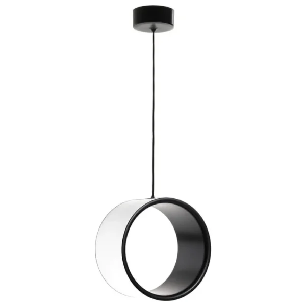 Muuto Deckenleuchten-Magis Lost Pendelleuchte, L, Schwarz - Weiß