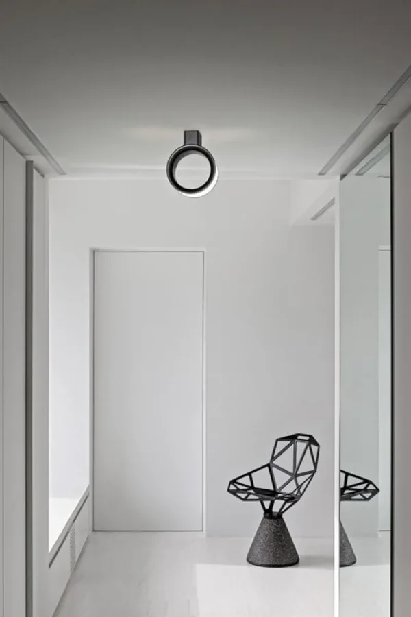 Nemo Lighting Wandleuchten | Deckenleuchten-Magis Lost Wand-/Deckenleuchte, S, Schwarz - Weiß
