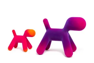 Kinder Magis Spielzeug | Möbel Für Das Kinderzimmer^Puppy, M, Fuchsie - Orange, Samt