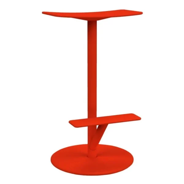 Muuto Sitzgelegenheiten-Magis Sequoia Barhocker, 66 cm, korallenrot