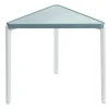 Magis Terrassenmöbel | Tische^Tambour Tisch, niedrig, 44 cm, Weiß - Hellblau