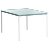 Magis Terrassenmöbel | Tische^Tambour Tisch, niedrig, 73 cm, Weiß - Hellblau