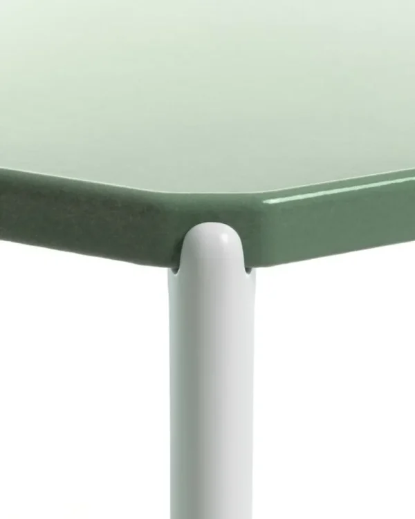 Magis Terrassenmöbel | Tische^Tambour Tisch, niedrig, 73 cm, Weiß - Grün