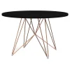 Muuto Tische-Magis XZ3 Tisch, 120 cm, Schwarz – Kupfer