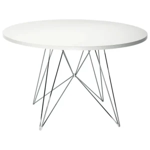 Magis Tische-XZ3 Tisch, 120 cm, Weiß – Chrom