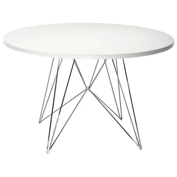 Magis Tische-XZ3 Tisch, 120 cm, Weiß – Chrom
