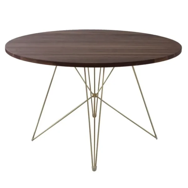 Magis Tische-XZ3 Tisch, 120 cm, Gold - Walnuss