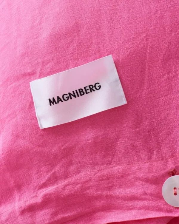 Magniberg Bettwäsche^Mother Linen Kissenbezug, fröhliches Pink