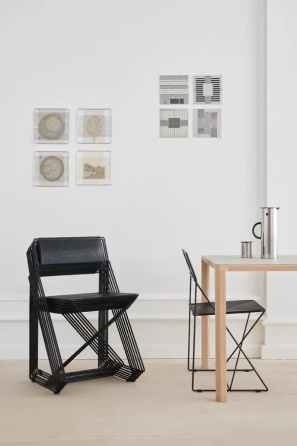 Magnus Olesen Terrassenmöbel | Sitzgelegenheiten^X-Line Stuhl, Schwarz