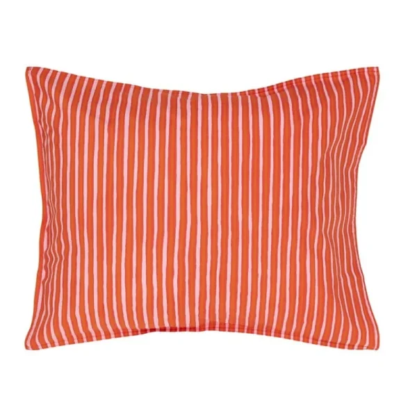 Marimekko Bettwäsche^Kissenbezug Piccolo, 50 x 60 cm, warmes Orange - hellrosa