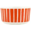 Marimekko Geschirr^Oiva - Piccolo Schale, 5 dl, weiß - orange