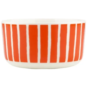 Marimekko Geschirr^Oiva - Piccolo Schale, 5 dl, weiß - orange