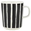 Marimekko Geschirr^Oiva - Piccolo Tasse, 2,5 dl, weiß - schwarz