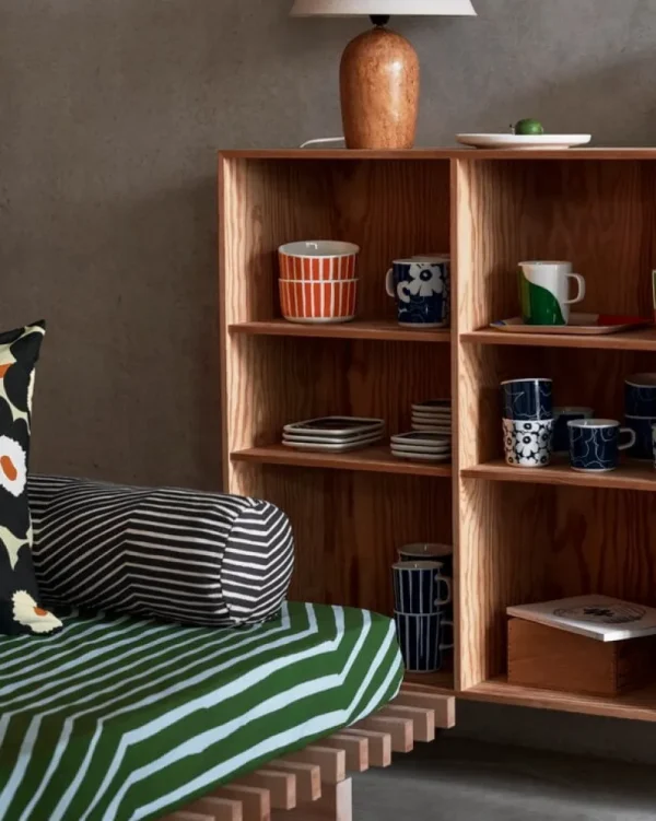 Marimekko Geschirr^Oiva - Piccolo Tasse, 2,5 dl, weiß - schwarz