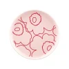 Marimekko Geschirr^Oiva - Piirto Unikko Teller, 13,5 cm, pink - rot