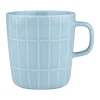 Marimekko Geschirr^Oiva - Tiiliskivi Tasse, 4 dl, hellblau