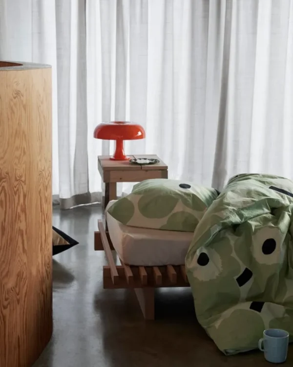 Marimekko Geschirr^Oiva - Tiiliskivi Tasse, 4 dl, hellblau