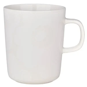 Marimekko Geschirr^Oiva - Unikko Tasse, 250 ml, Cremeweiß - Weiß