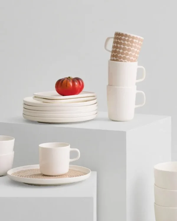 Marimekko Geschirr^Oiva Becher, 2,5 dl, weiß