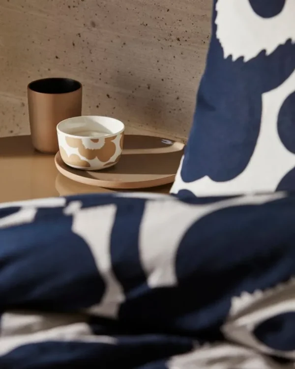 Marimekko Geschirr^Oiva Becher, 2,5 dl, Terrakotta – Schwarz