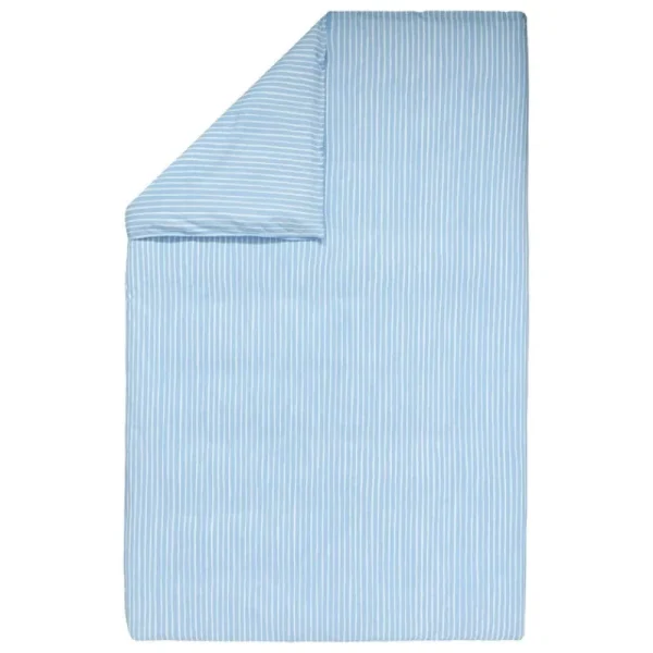 Marimekko Bettwäsche^Piccolo Bettbezug, 150 x 210 cm, naturweiß - hellblau