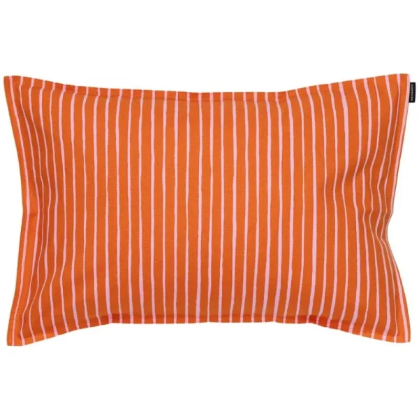 Marimekko Kissen^Piccolo Kissenbezug, 40 x 60 cm, warmes Orange - pink