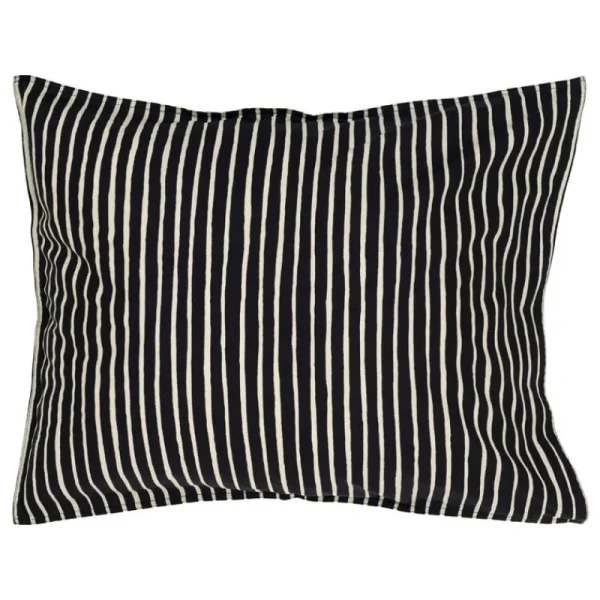 Marimekko Bettwäsche^Piccolo Kissenbezug, 50 x 60 cm, schwarz - naturweiß