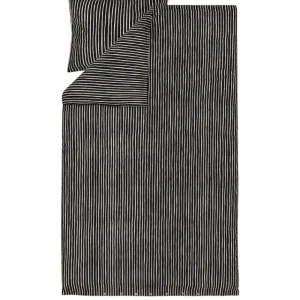 Marimekko Bettwäsche^Piccolo Kissenbezug, 50 x 60 cm, schwarz - naturweiß