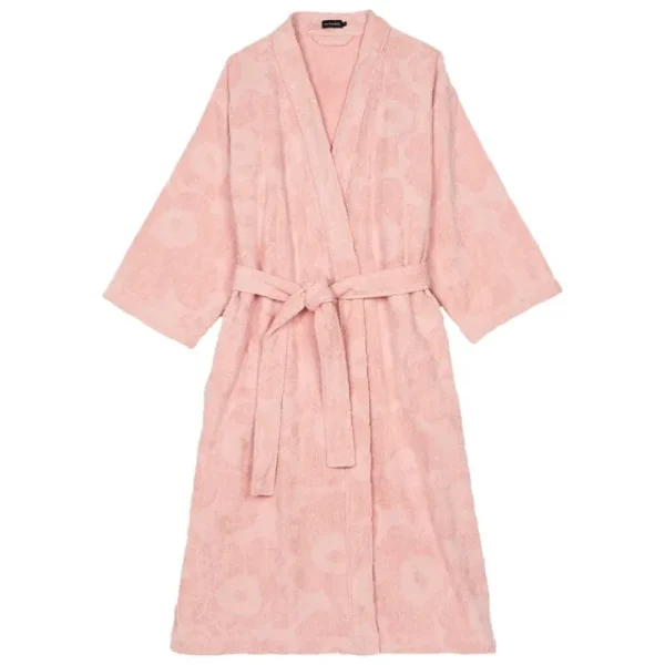 Marimekko Badezimmertextilien^Pieni Unikko Bademantel, Hellrosa - Rosa